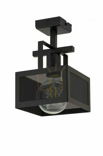 Verifica Plafonieră Sigma Albert 1 neagră E27 16 cm SKU 32178