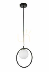 Lampă suspendată Sigma Aqua 1 negru 12cm G9 33407 small 0