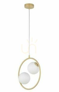 Lampă suspendată Sigma Aqua 2 aurie bej 32 cm 12W G9 SKU 33412 small 0