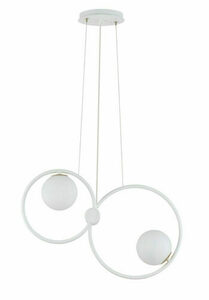 Lampă suspendată Sigma Aqua 2 alb, G9, 2 becuri, 55 cm, SKU 33472 small 0