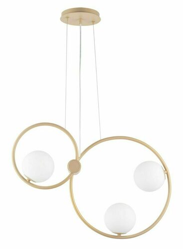 Verifica Lampă suspendată Sigma AQUA 3 auriu bej 64 cm 3xG9 33476