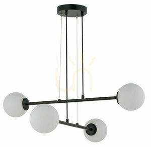 Lampă suspendată Sigma BALANS 4 negru 33372 small 0