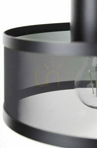 Lampă suspendată Sigma Bono 1 negru 25 cm E27 31904 small 1