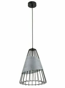 Lampă suspendată Sigma DENI L negru/argintiu 28cm E27 40536 0 Lampă suspendată Sigma DENI L negru/argintiu 28cm E27 40536 small 0