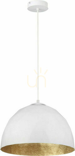 Verifica Lampă suspendată Sigma Diament M alb auriu 35 cm 31373