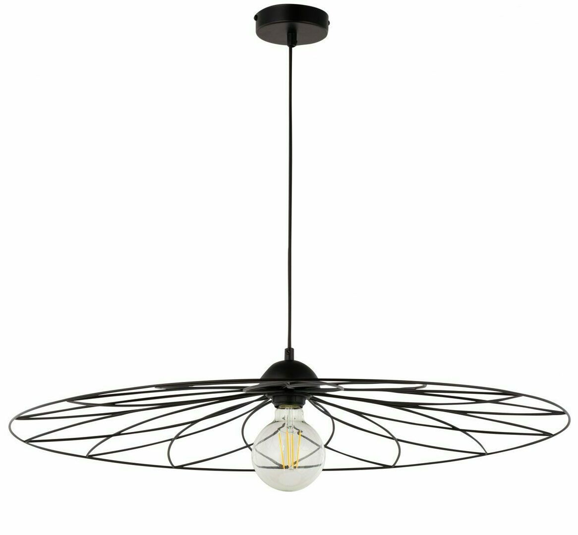 Verifica Lampă suspendată Sigma FLOWER L negru 73cm E27 32053 Lampă suspendată Sigma FLOWER L negru 73cm E27 32053