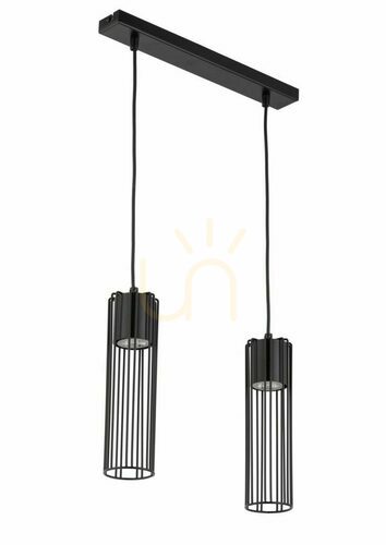 Verifica Lampă suspendată Sigma Fobia 2 negru GU10 2x10W 33450