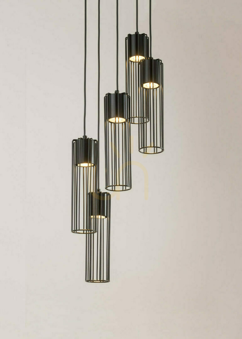 Vedere Lampă suspendată Sigma Fobia 5 negru GU10 SKU 33459 Lampă suspendată Sigma Fobia 5 negru GU10 SKU 33459