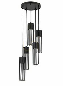 Lampă suspendată Sigma Fobia 5 negru GU10 SKU 33459 0 Lampă suspendată Sigma Fobia 5 negru GU10 SKU 33459 small 0