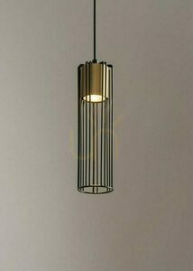 Lampă suspendată Sigma Fobia 1 negru/auriu 33449 small 2