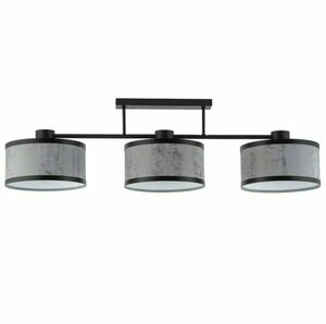 Plafonieră Sigma Glory 3 neagră, gri/argintiu, E27, SKU 40516 0 Plafonieră Sigma Glory 3 neagră, gri/argintiu, E27, SKU 40516 small 0