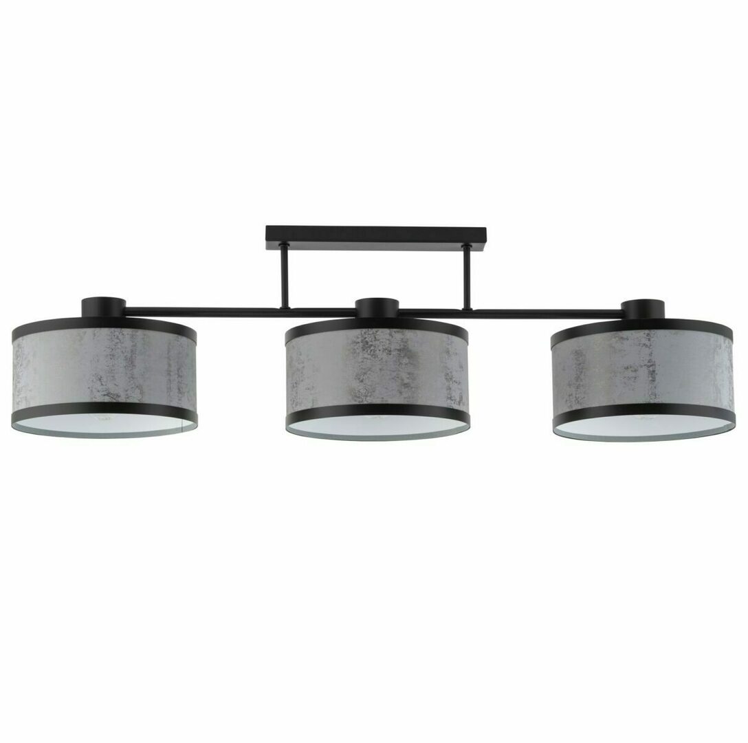 Verifica Plafonieră Sigma Glory 3 neagră, gri/argintiu, E27, SKU 40516 Plafonieră Sigma Glory 3 neagră, gri/argintiu, E27, SKU 40516