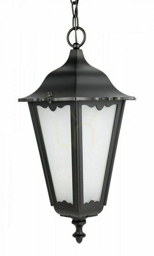 Verifica Lampă suspendată exterior SU-MA Retro Maxi negru patinat K 1018/1/BD