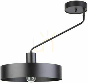 Plafonieră Sigma Jumbo 1 Negru Oțel 35 cm SKU 31529 small 0