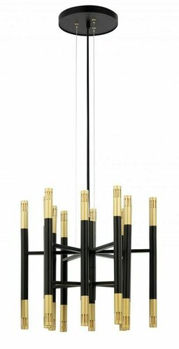 Verifica Candelabru Sigma KING 12 ramuri negru auriu 24 becuri G9 SKU 33217