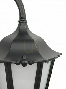 Lampa perete exterior SU-MA Retro Maxi Down negru patină K 3012/1/BD small 1