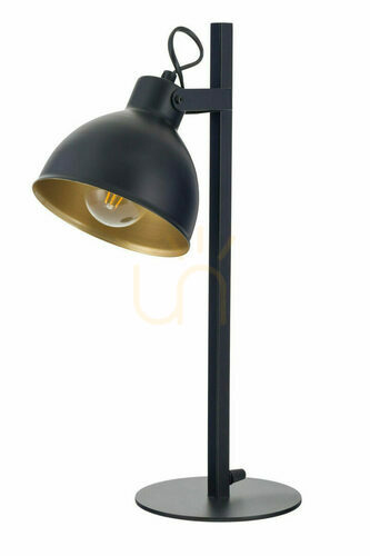 Verifica Lampă de masă Sigma Mars negru-auriu 45 cm oțel vopsit 50264