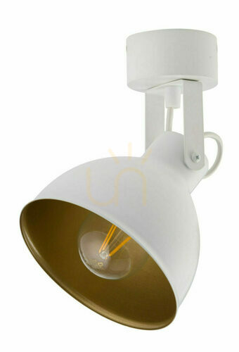 Verifica Plafonieră Sigma Mars 1 Alb/Auriu 15 cm E27 IP20 SKU 32267
