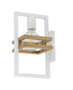 Aplica Sigma MERCI alb auriu 1xE27 60W 32411 0 Aplica Sigma MERCI alb auriu 1xE27 60W 32411 small 0