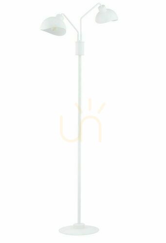 Verifica Lampadar Sigma Roy alb 164 cm oțel vopsit 2xE27 SKU 50329
