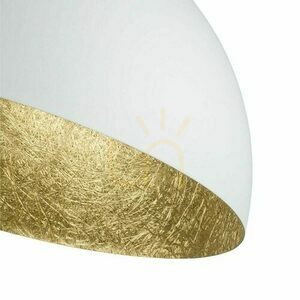 Plafonieră Sigma Sfera 70 cm alb/auriu 32464 small 2
