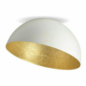 Plafonieră Sigma Sfera 70 cm alb/auriu 32464 small 0