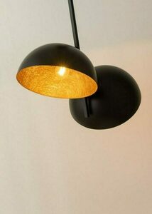 Plafonieră Sigma Sfera 35 2 becuri E27 negru cupru 32494 small 1