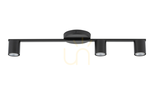 Verifica Plafonieră Sigma Sky 3xGU10 negru 70 cm oțel vopsit SKU 33433