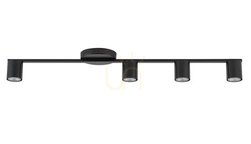 Verifica Plafonieră Sigma Sky 4 negru GU10 90 cm 33436