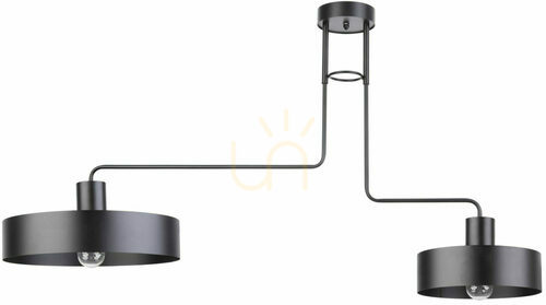 Verifica Plafonieră Sigma Vasco 2 becuri E27 negru 31551