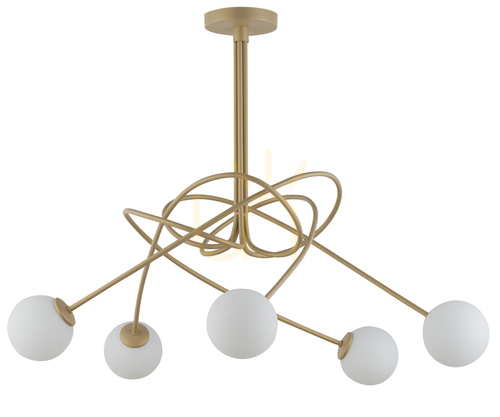 Verifica Candelabru Sigma Velvet 5 auriu bej 85 cm 33357