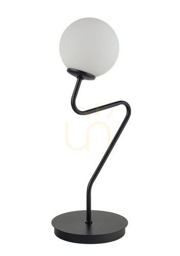 Verifica Lampă de masă Sigma Zigzag negru 50259