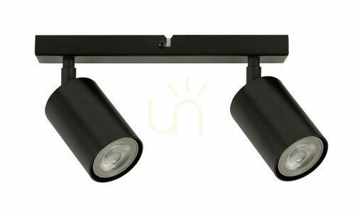 Verifica Plafonieră Sigma Zoom 2 neagră 2x GU10 25W 33310