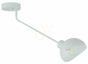 Plafonieră Sigma Roy 1 alb E27 oțel vopsit 72 cm SKU 32428 small 0