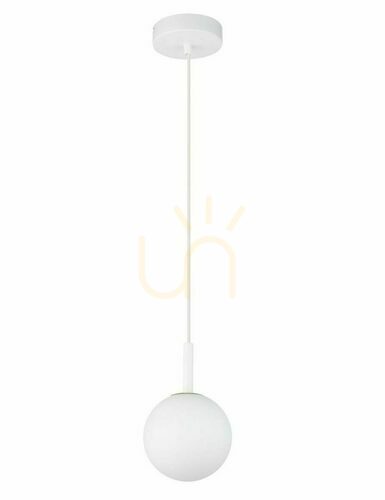 Verifica Lampă suspendată Sigma Gama 1 alb sticlă G9 14 cm SKU 33405