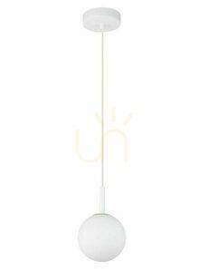 Lampă suspendată Sigma Gama 1 alb sticlă G9 14 cm SKU 33405 small 0