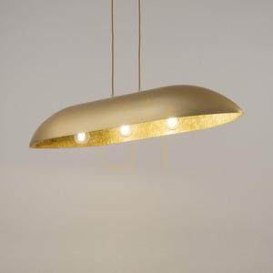 Lampă suspendată Sigma Gondola L aur 3xE27, 114 cm, SKU 40640 small 2
