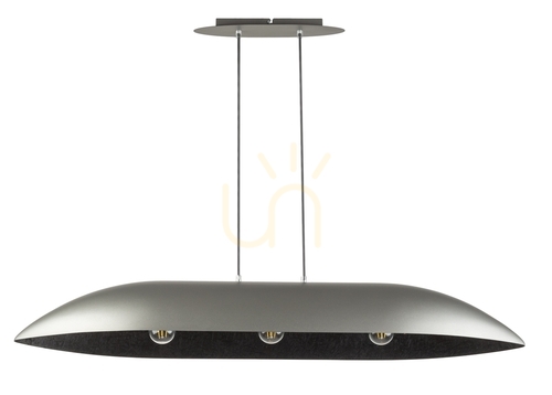 Verifica Lampă suspendată Sigma GONDOLA L argintiu negru 3xE27 SKU 40642
