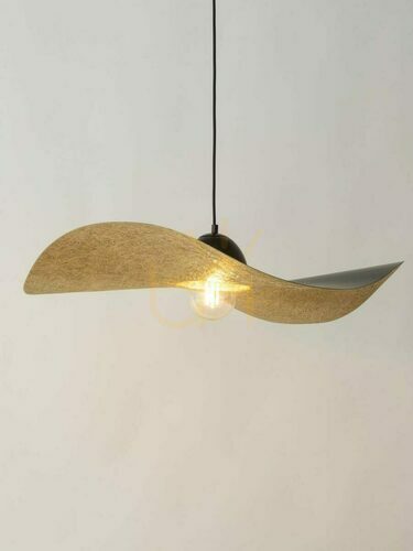 Verifica Lampă suspendată Sigma Kapello 76 cm negru/auriu 32340