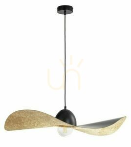 Lampă suspendată Sigma Kapello 76 cm negru/auriu 32340 small 0