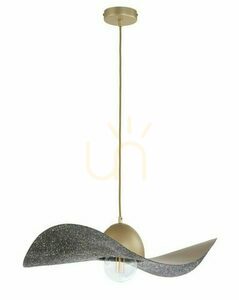 Lampă suspendată Sigma Kapello 55 cm aur-negru 32349 small 0