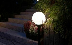 Lampă suspendată exterior SU-MA Kula negru patină 25 cm K 1018/1/KPO small 2