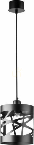 Verifica Lampă suspendată Sigma Moduł Frez S negru E27 17,5 cm 31208