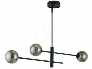 Lampă suspendată Sigma ORO 3 negru-gri, 3xG9, 103 cm, SKU 32074 small 0