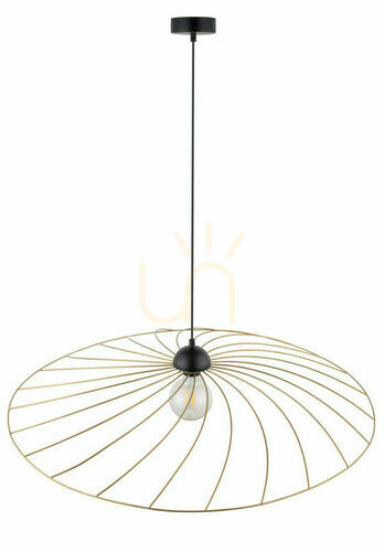 Verifica Lampă suspendată Sigma Panama L aurie 79 cm E27 SKU 32415