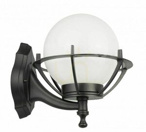 Lampă de perete exterior SU-MA Kule negru K 3012/1/KPO small 0