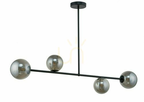 Verifica Lampa suspendată Sigma Roma 4 gri negru 108 cm 4xG9 12W SKU 32081