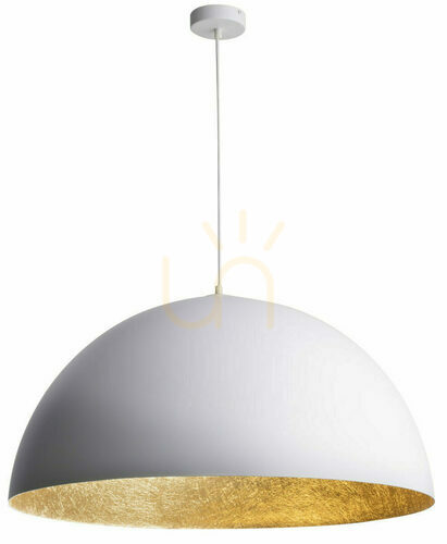 Verifica Lampă suspendată Sigma Sfera 70 cm alb/auriu SKU 30133