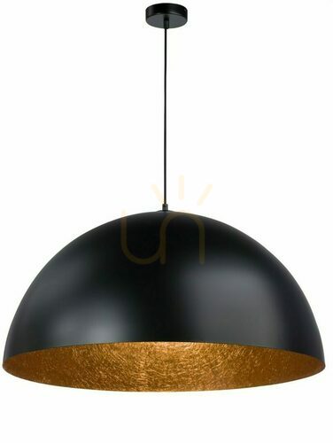 Verifica Lampă suspendată Sigma Sfera 50 cm negru cupru 30138