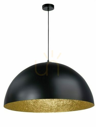 Verifica Lampă suspendată Sigma Sfera 90 cm negru/auriu 30125